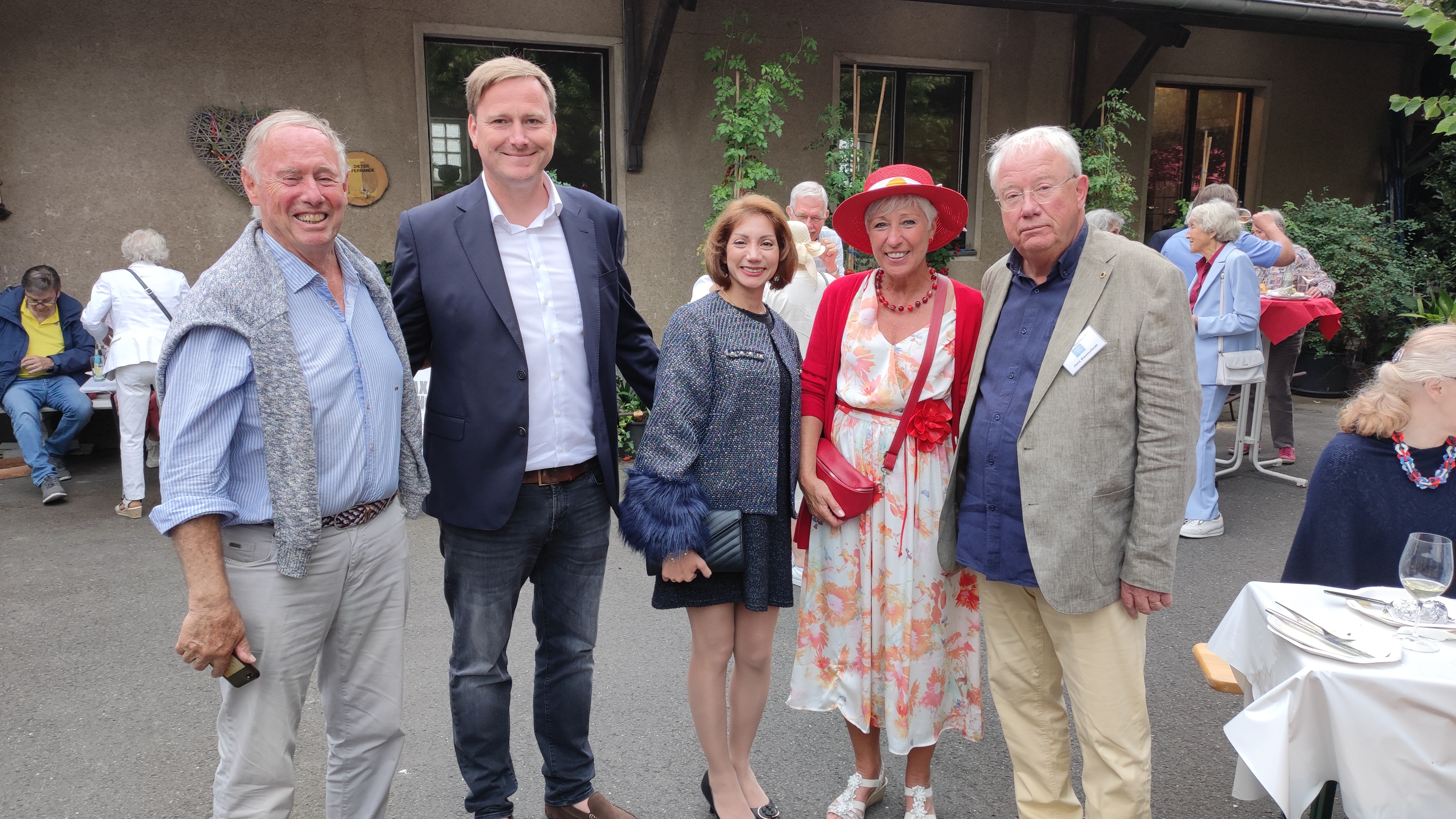 Gastgeber Dieter Linden