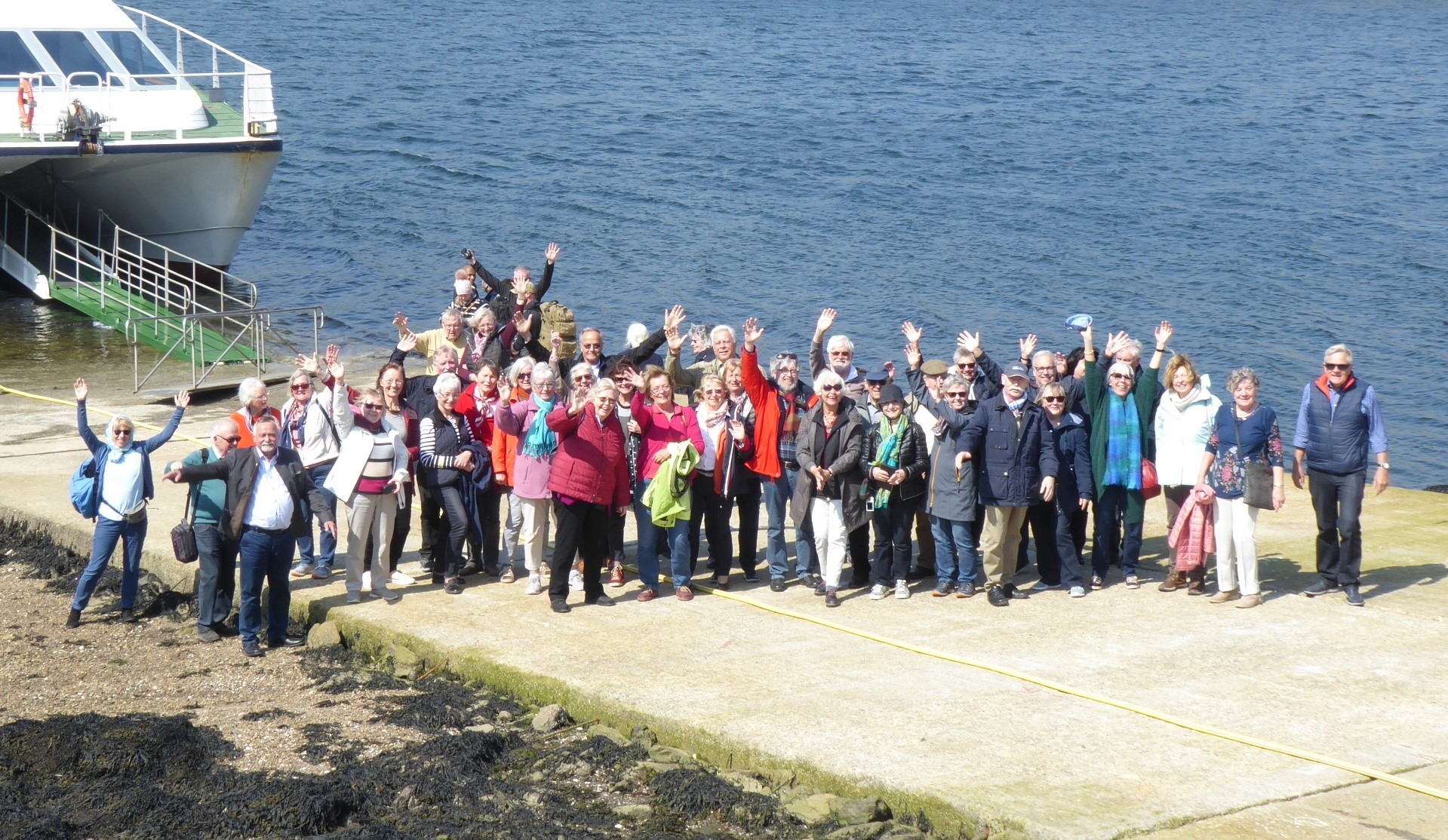 Irland 2019, an der Fähre