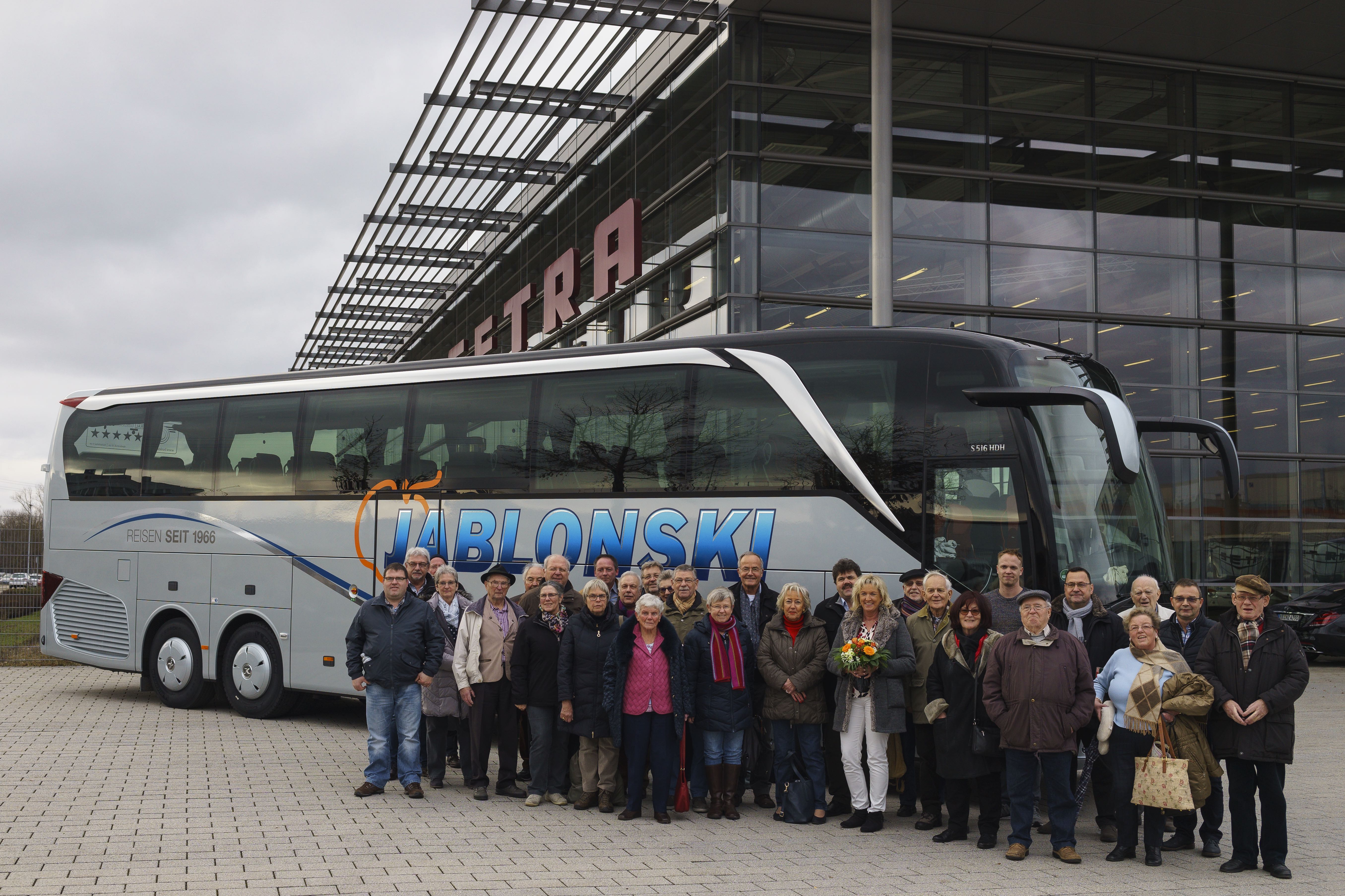 Ulm Setra Bus Uebernahme
