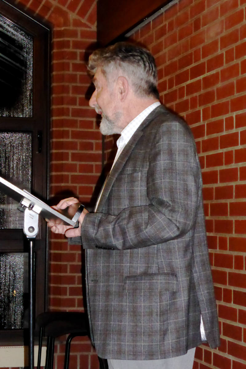 Dr. Schmidt Sinns bei seinem Vortraga